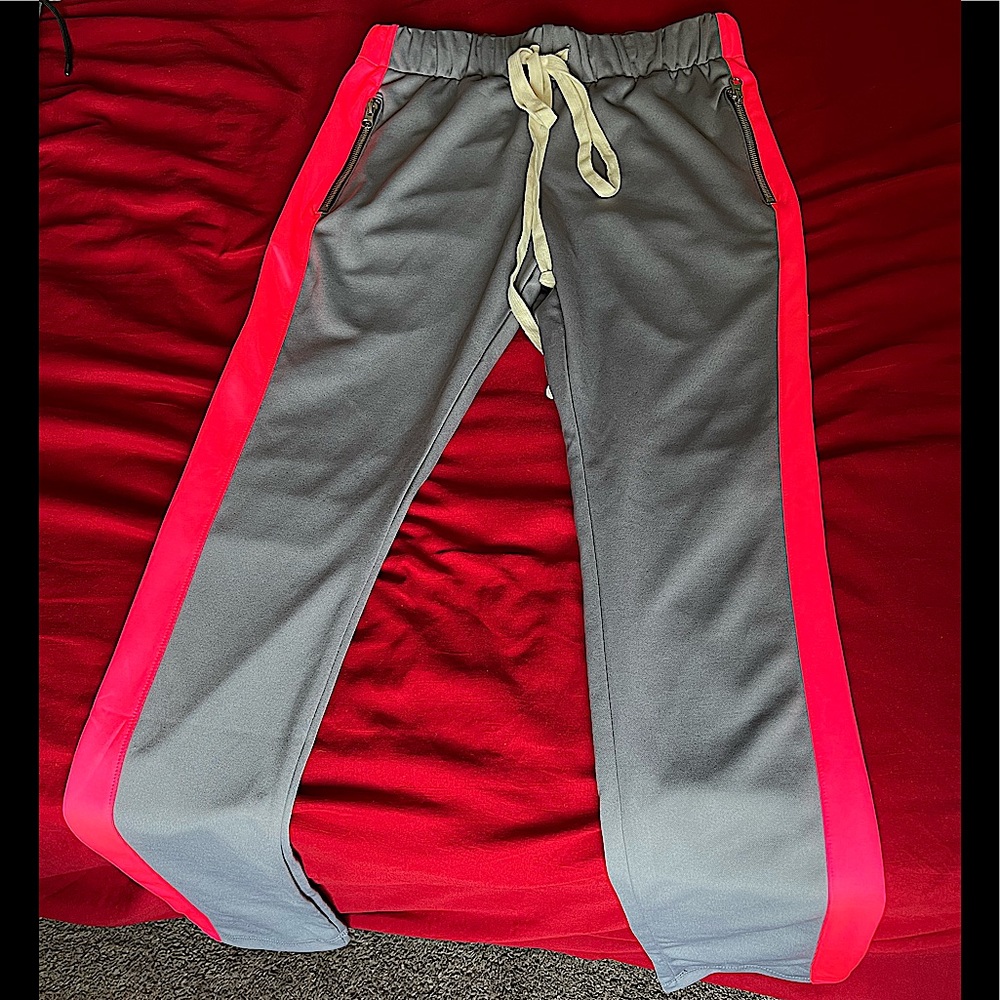 EPTM Trackpants - Size S - Gray/Pink